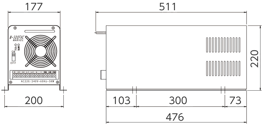 M-500FHC